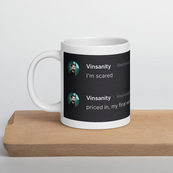 VINSANITY commemorative mug